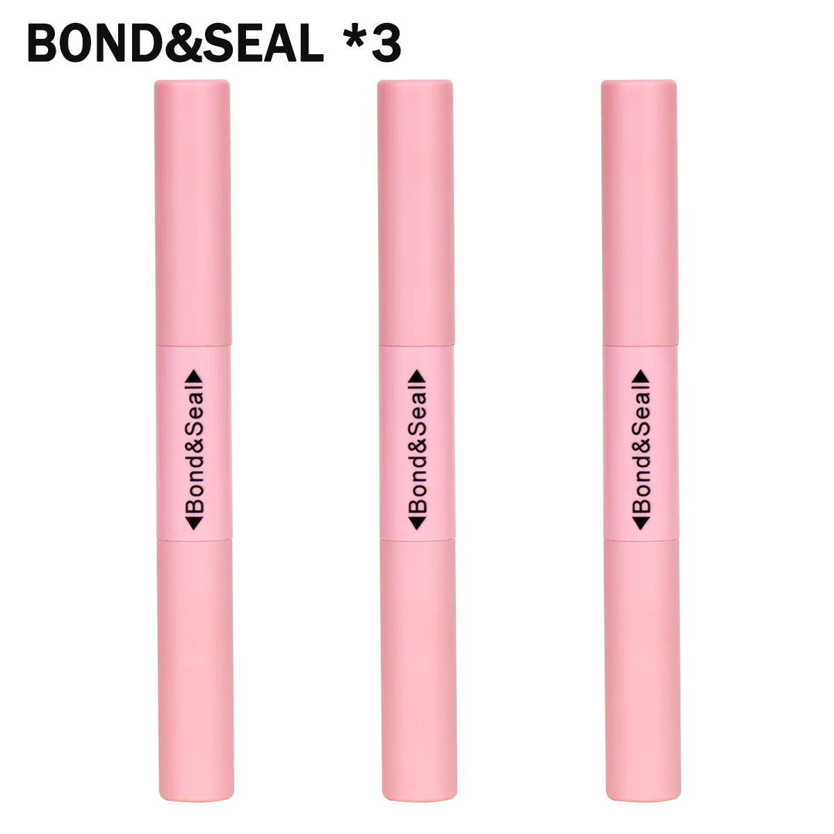 Colle et fixateur 2-en-1 pour faux cils, formule ultra-résistante, waterproof, tenue jusqu’à 72 heures, idéale pour les faux cils en grappes.