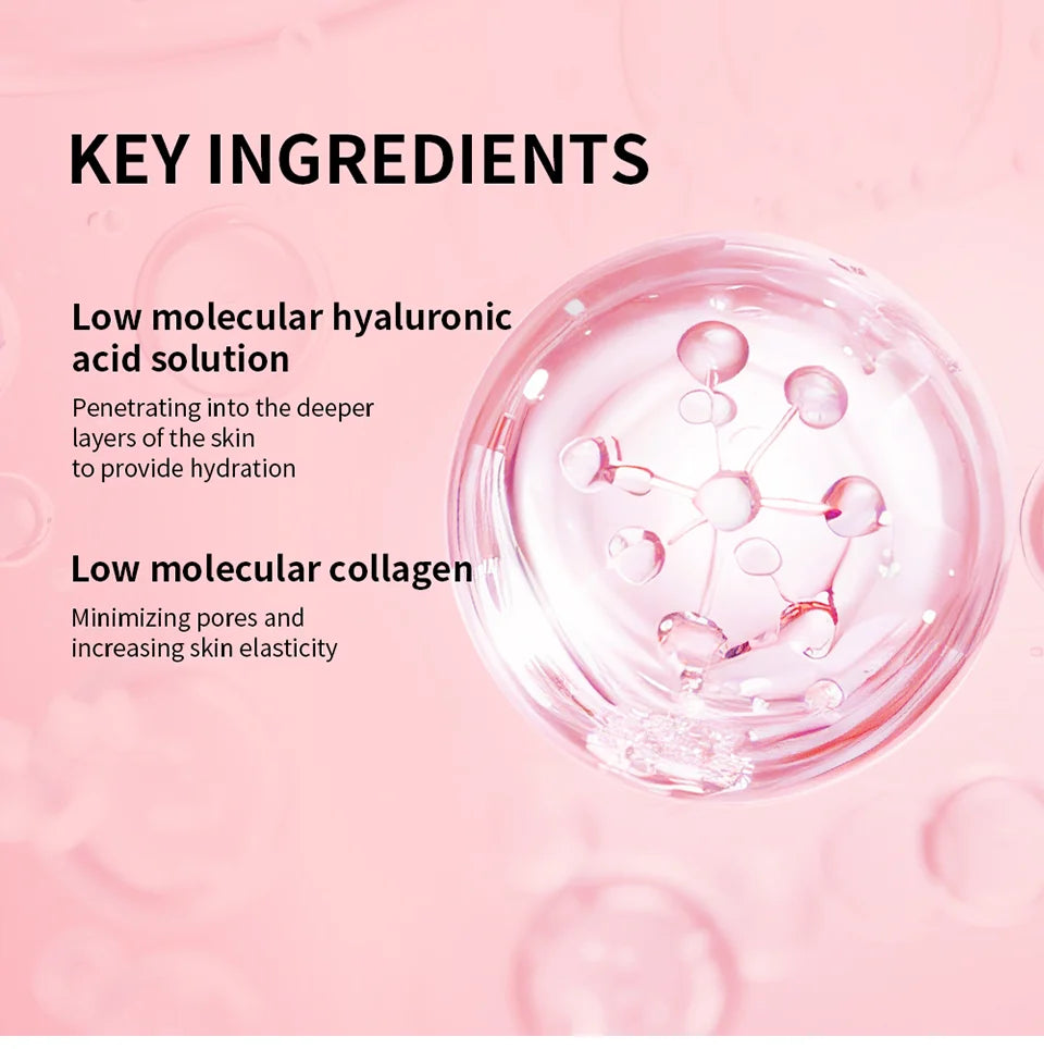 Bio-colagène véritable masque profond supplément collagène hydratant nuit masque hydrogel amélioration de l'élasticité minimisant les pores raffermissant