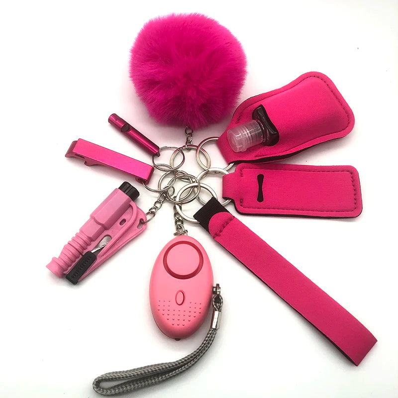 Accessoires de porte-clés de défense personnelle en extérieur – Produits de self-défense sous forme de porte-clés pour femmes. Accessoire portable conçu pour être facilement attaché à un sac ou des clés, destiné à un usage de protection personnelle.