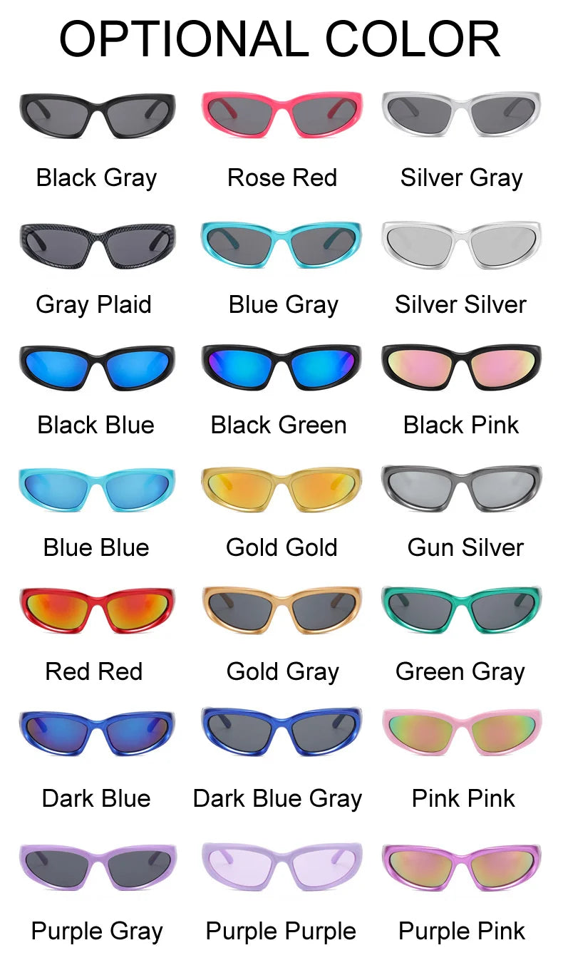 Lunettes de soleil carrées vintage pour femmes, lunettes de soleil de créateur de marque, nuances féminines, miroir rétro punk, petit cadre