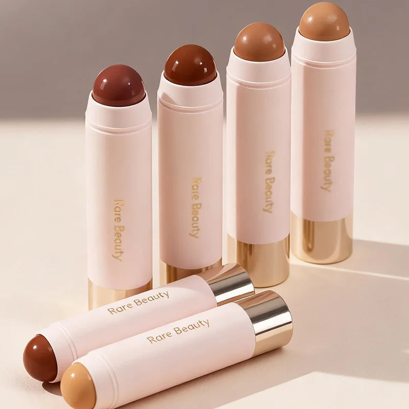 Rare Beauty Stick de Contour 3D Waterproof Bronzer Naturel pour l'Ombrage du Visage, Effet Amincissant, Sculptant, Cadeau pour Femme, Maquillage Quotidien et Soirée