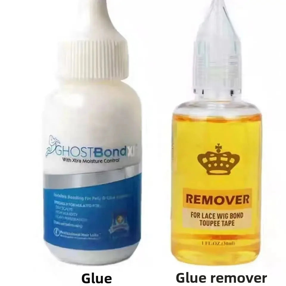 GHOSTBOND Adhésif de remplacement de cheveux 1,3 oz - Colle de liaison pour perruque invisible : résistante à l'eau et à l'huile, non toxique