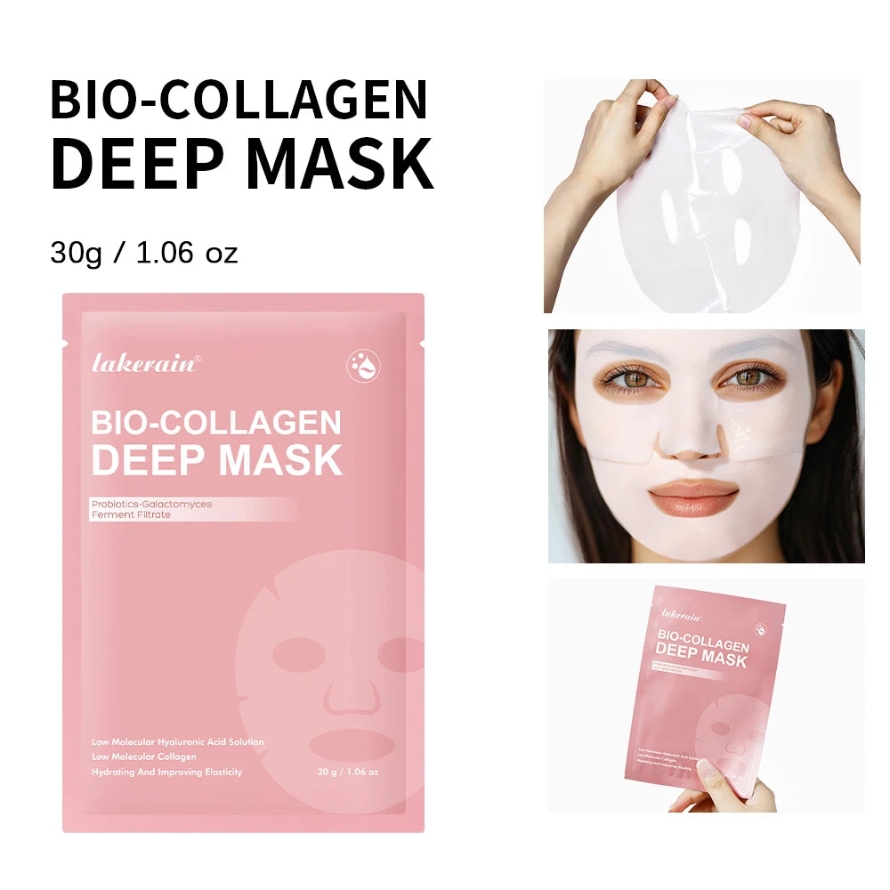 Masque coréen au collagène profond, masque pelable, Anti-rides, Lifting, soins de la peau, Bio Pack, emballage de nuit pour femme, peau de nuit