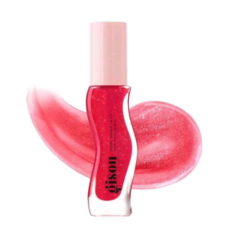 INS populaire Gisou miel pastèque longue durée hydratant baume à lèvres huile pour les lèvres repulpant exfoliant brillant huile soin