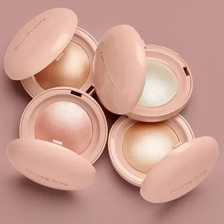 Fard à joues en poudre haute brillance, beauté Rare, léger, soyeux, Portable, hydratant durable, imperméable, contour naturel, maquillage pour le visage
