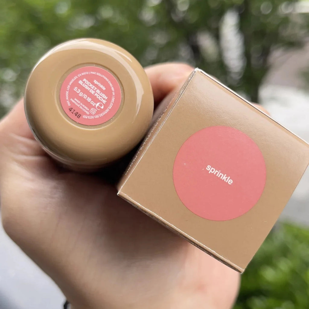 RHODE poche Blush bâton brillant à lèvres et joue bâton hydratant Rouge naturel poudre Blush crème rouge à lèvres joue facile à appliquer couleur
