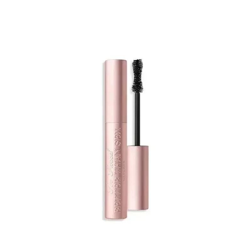 TooFaced BetterThanSex mascara imperméable à l'eau pour les grands yeux, maquillage lisse, nourrissant, résistant à la transpiration, touffu, long volume, rose, aluminium, 8ml