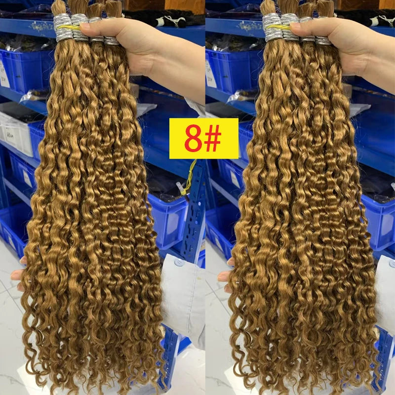 Extensions De Cabelos Humano indien Vietinamita Original naturel Brasileiro Cacheados Para Mega cheveux crus indien 100% cheveux humains