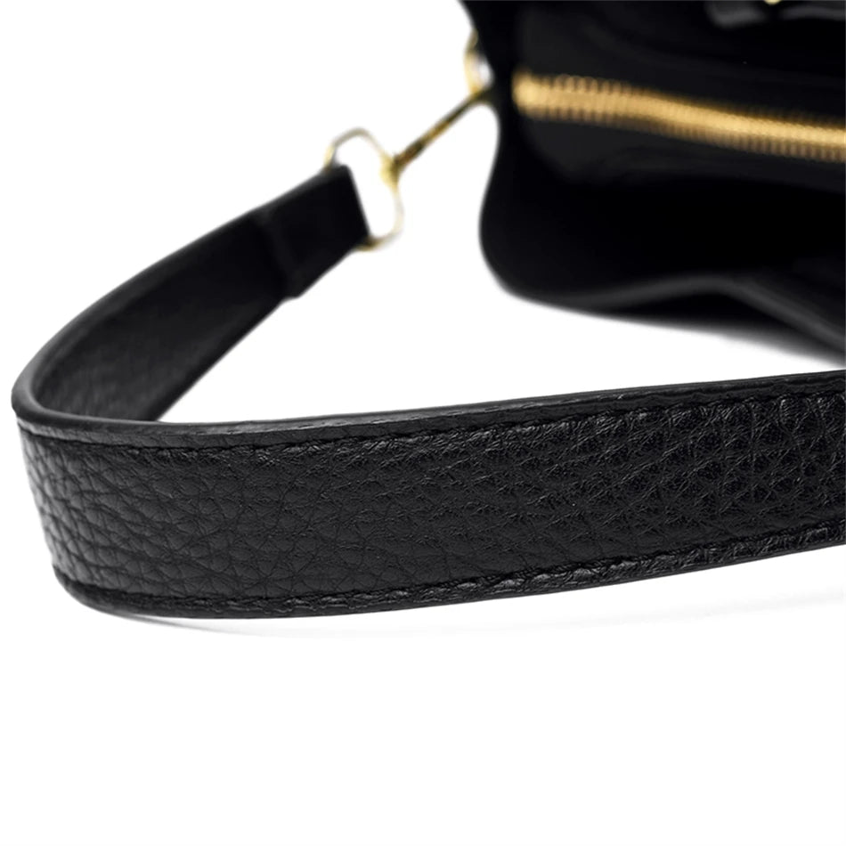 Sac à Main de Luxe en Cuir Multifonctionnel pour Femme, Sacoche à 3 Couches, de Bonne Qualité, de Styliste