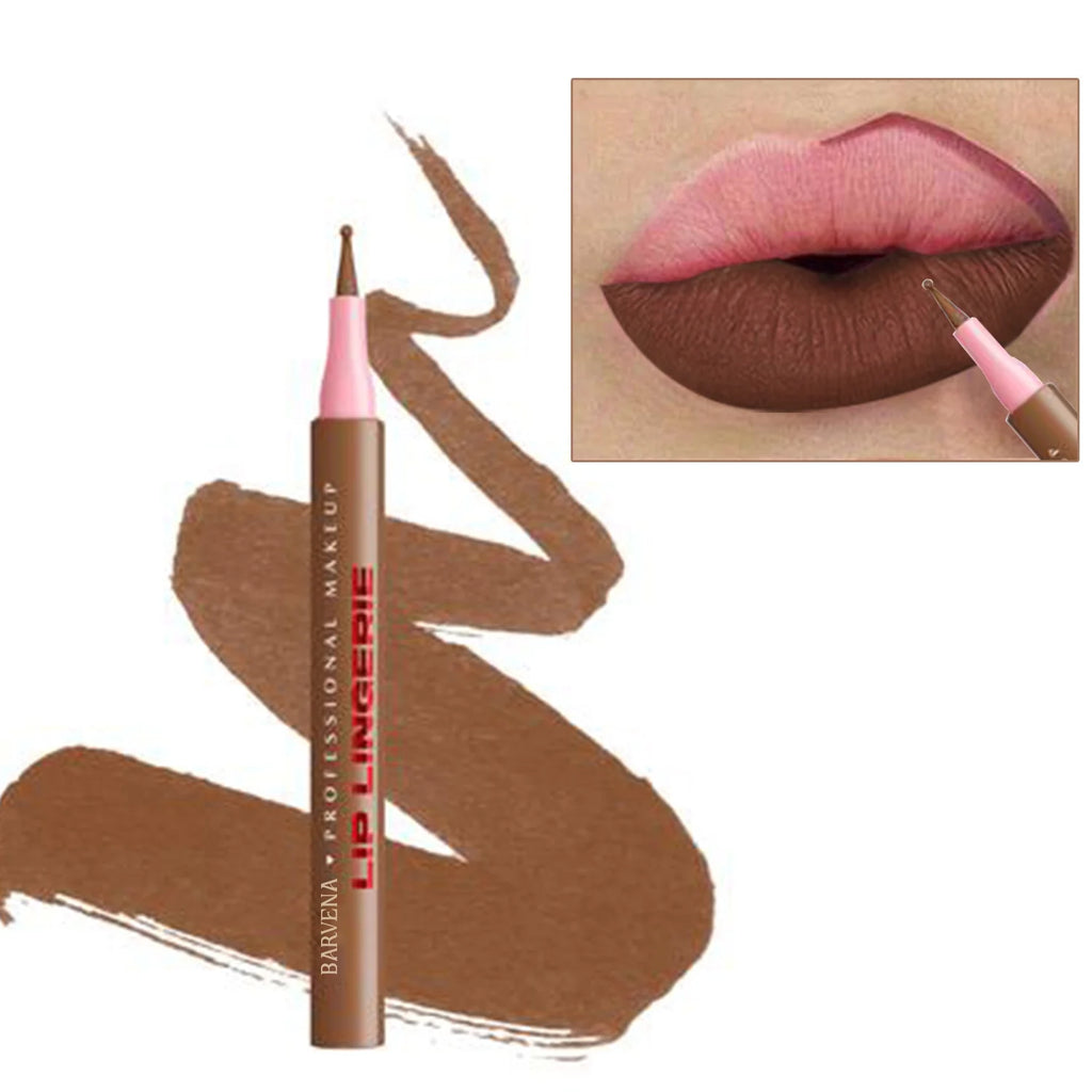 Crayon à lèvres mat, imperméable, Application lisse, résistant aux taches, hydratant, hautement pigmenté, 6 couleurs, maquillage pour le contour des lèvres