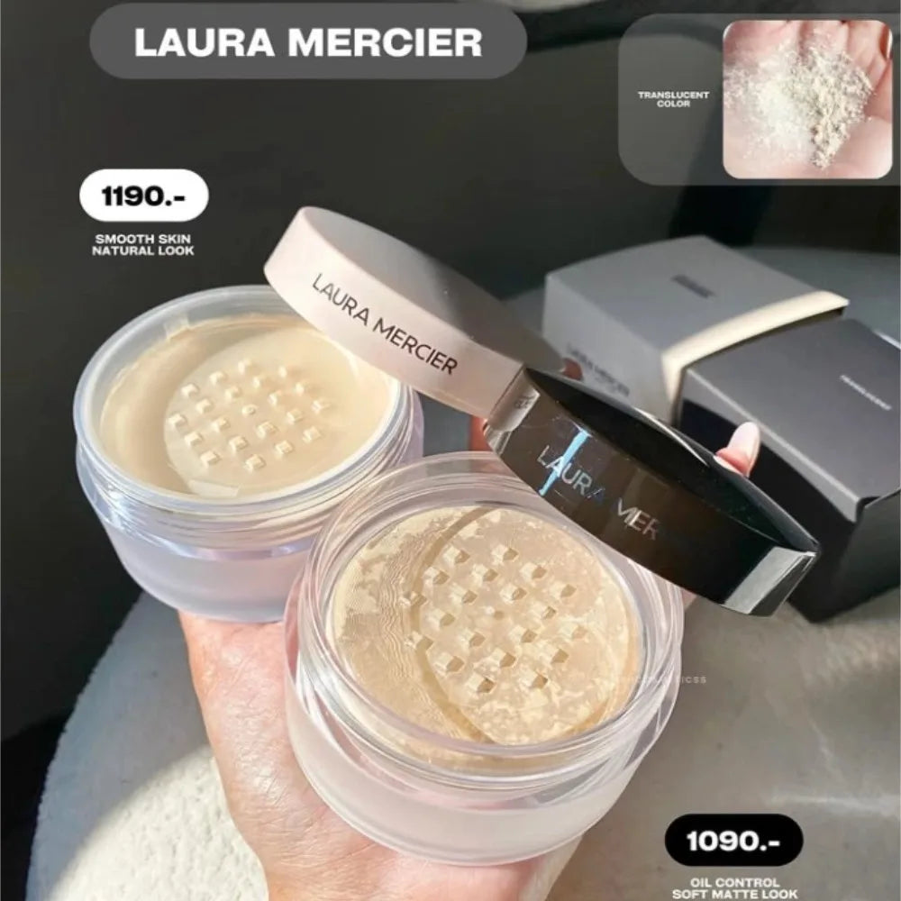 Poudre libre Soft Light de Laura Mercier atténue les ridules, dissimule les imperfections, lisse la peau et crée un fini naturel soyeux et transparent.
