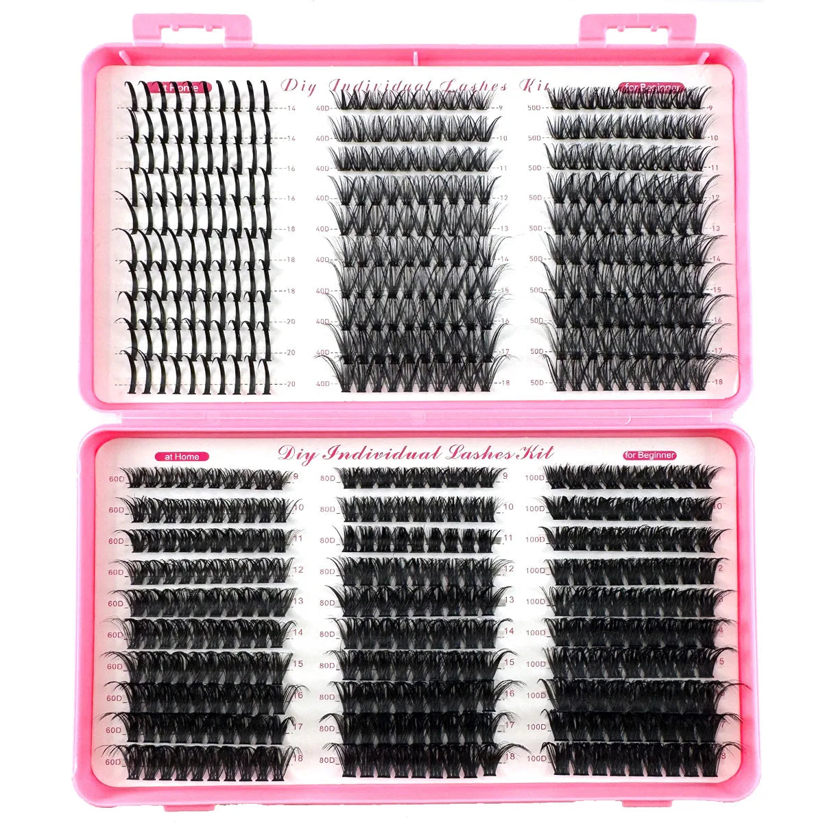 Cils en grappes individuels Spikes 40D/50D/60D/80D/100D – 580 pièces

Cils en grappes individuels épais, fournis et légers pour un effet volumineux et aérien. Courbure D pour un regard intense et élégant. Épaisseur 0,07 mm. Longueurs mélangées de 9 à 18 m