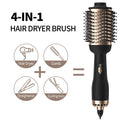 Brosse soufflante 4-en-1 à air chaud avec technologie à ions négatifs – Lisseur, boucleur et brosse coiffante tout-en-un
