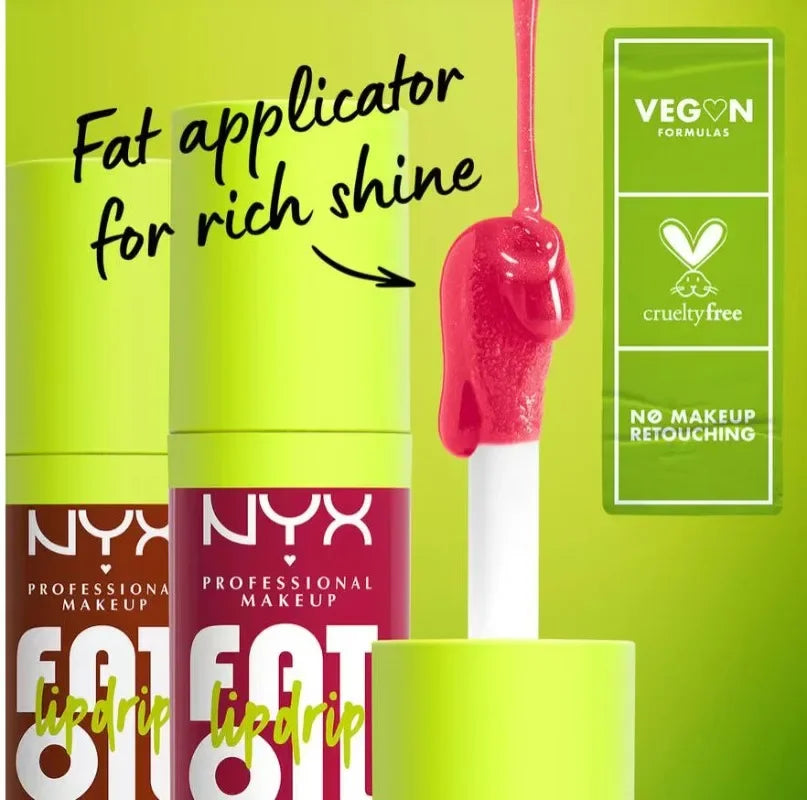 NYX – brillant à lèvres en cristal clair, gelée, hydrate en profondeur les lèvres, semblable à un miroir, non collant, Sexy, glaçage, rouge à lèvres , maquillage