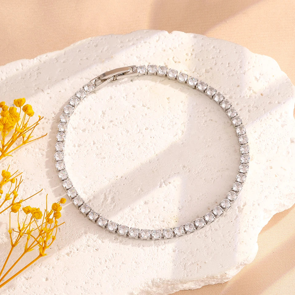 Yupsk – Bracelets empilables en forme de cœur en acrylique rose, 3 pièces/ensemble, pour femmes et filles, bijoux exquis et doux, cadeau