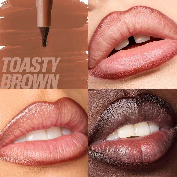 Teinte à lèvres HUDA BEAUTY, longue tenue, facile à appliquer, fini mat, rouge à lèvres hybride, gloss, liner pour les lèvres.