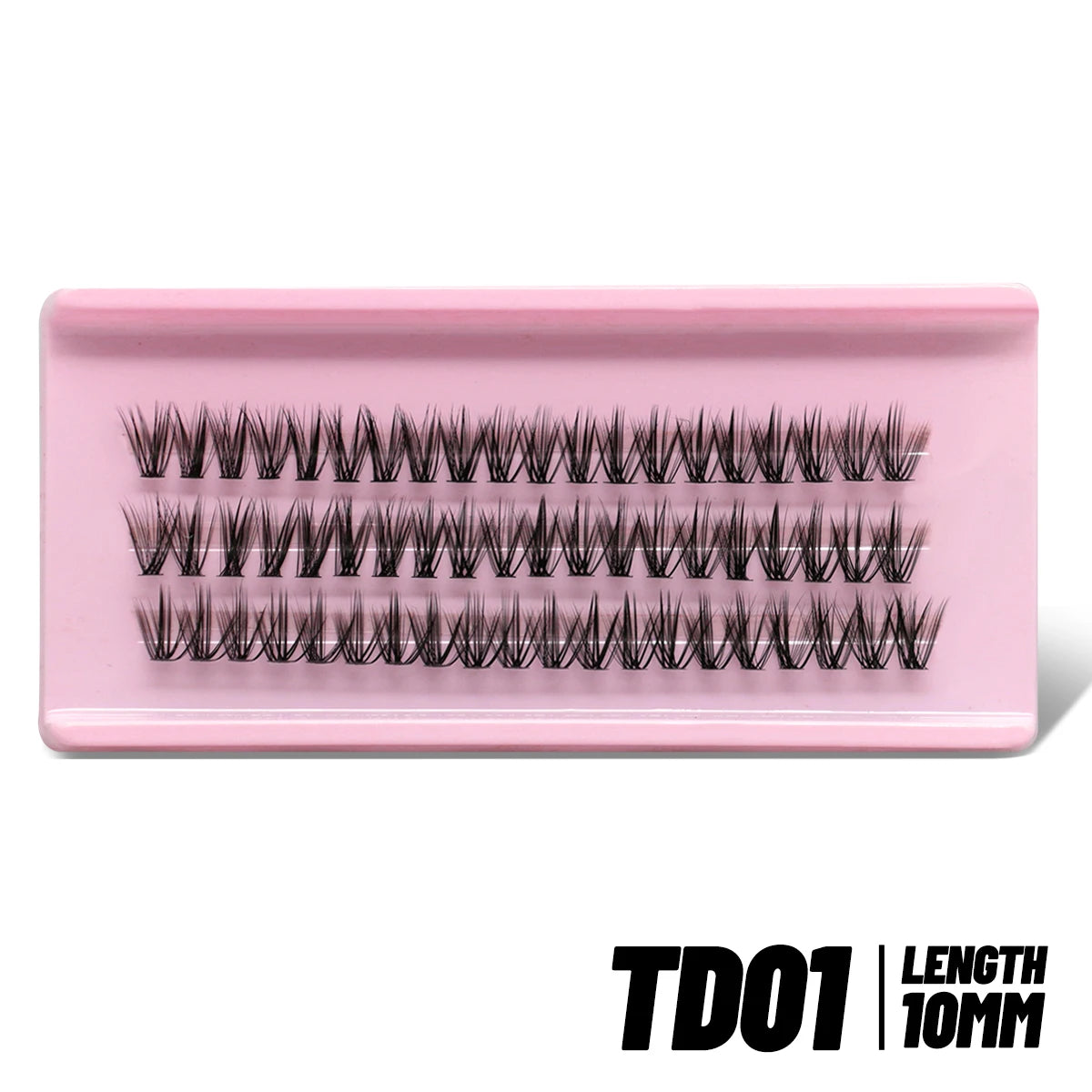 Cils en grappes effet œil de chat

Extensions de cils individuelles légères et aériennes, effet volume et fourni. Cils en grappes duveteux pour un regard intense et élégant. Idéals pour une pose DIY (à faire soi-même) et pour un maquillage des yeux nature