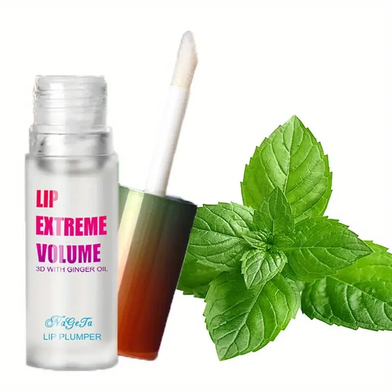 Huile repulpante pour les lèvres au gingembre et à la menthe, sérum volumisant pour les lèvres plus lisses, extracteur pour un Look jeune et Sexy, 1/2 pièces