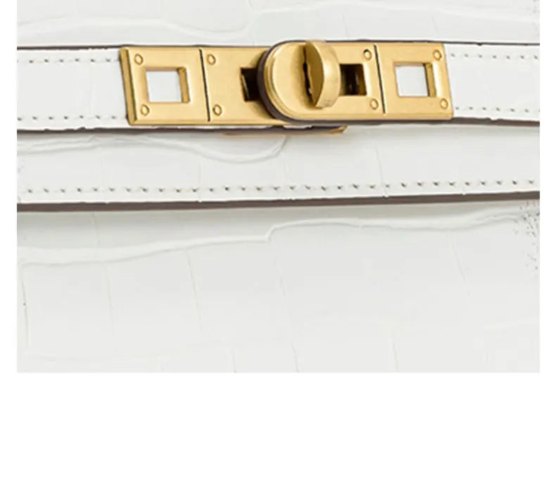 JW PEI Sac à main, motif crocodile, nouveau style, haut de gamme, sac à main/sac à bandoulière pour femme
