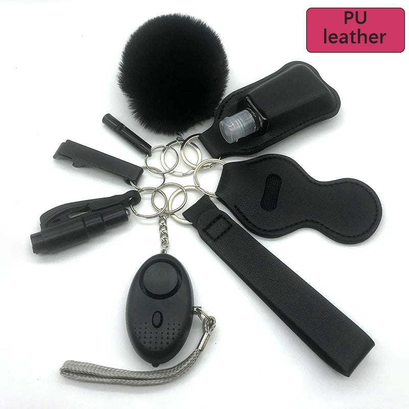 Accessoires de porte-clés de défense personnelle en extérieur – Produits de self-défense sous forme de porte-clés pour femmes. Accessoire portable conçu pour être facilement attaché à un sac ou des clés, destiné à un usage de protection personnelle.