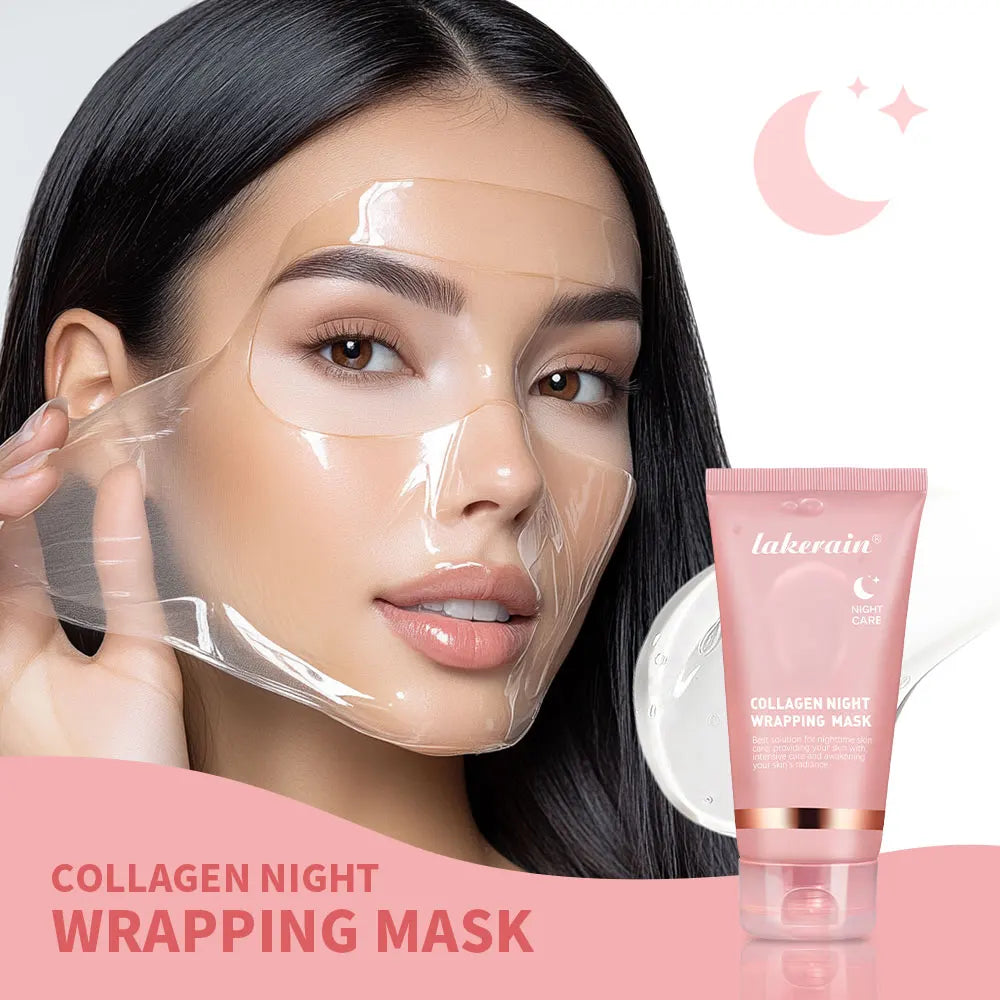 Masque coréen au collagène profond, masque pelable, Anti-rides, Lifting, soins de la peau, Bio Pack, emballage de nuit pour femme, peau de nuit