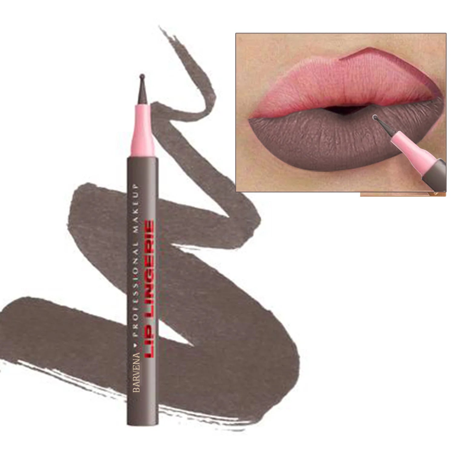 Crayon à lèvres mat, imperméable, Application lisse, résistant aux taches, hydratant, hautement pigmenté, 6 couleurs, maquillage pour le contour des lèvres
