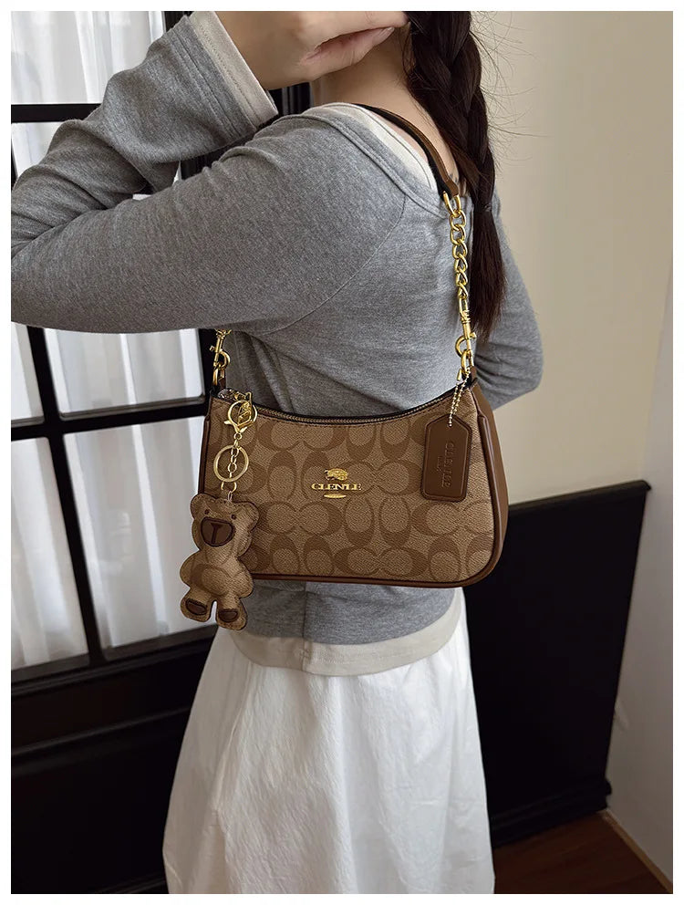 Sac à main de style haut de gamme pour femmes, nouveau modèle 2025, petit sac carré unique et à la mode, tendance, rétro, simple et élégant