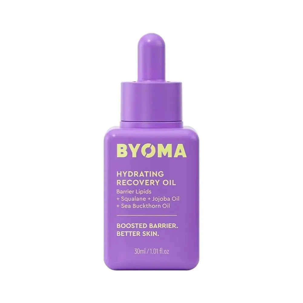 BYOMA Essence Double Réparation Barrière Cutanée Soin Élastifiant Instantané Hydratant Éclat Naturel Huile Essentielle Soin de la Peau