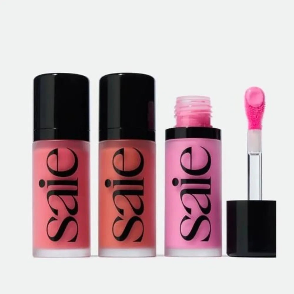 Saie Blush liquide, illuminateur, contouring, poudre scintillante, séchage rapide, non collant, maquillage naturel du visage, texture douce