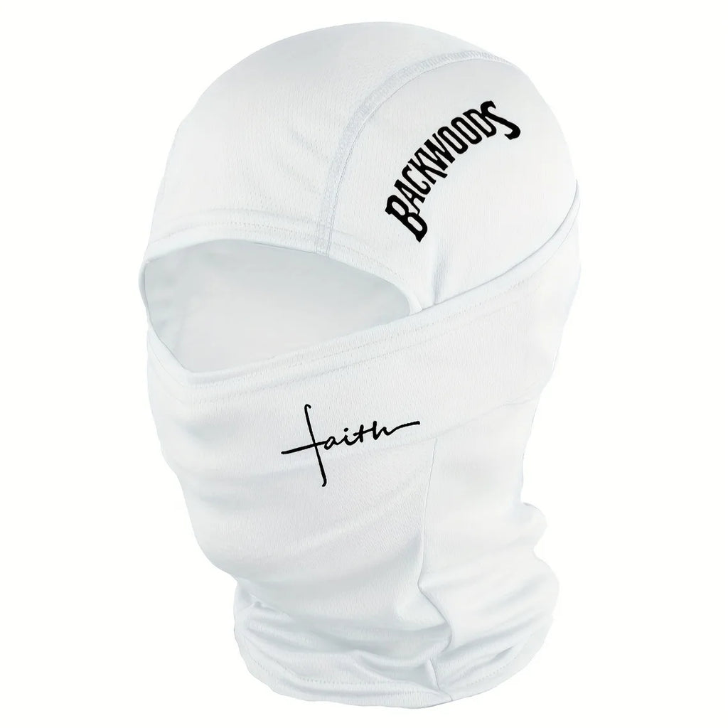 1 pièce/2 pièces/3 pièces en option-BackWOODS imprimé cagoule chapeau coupe-vent anti-poussière respirant-unisexe sports de plein air masque complet