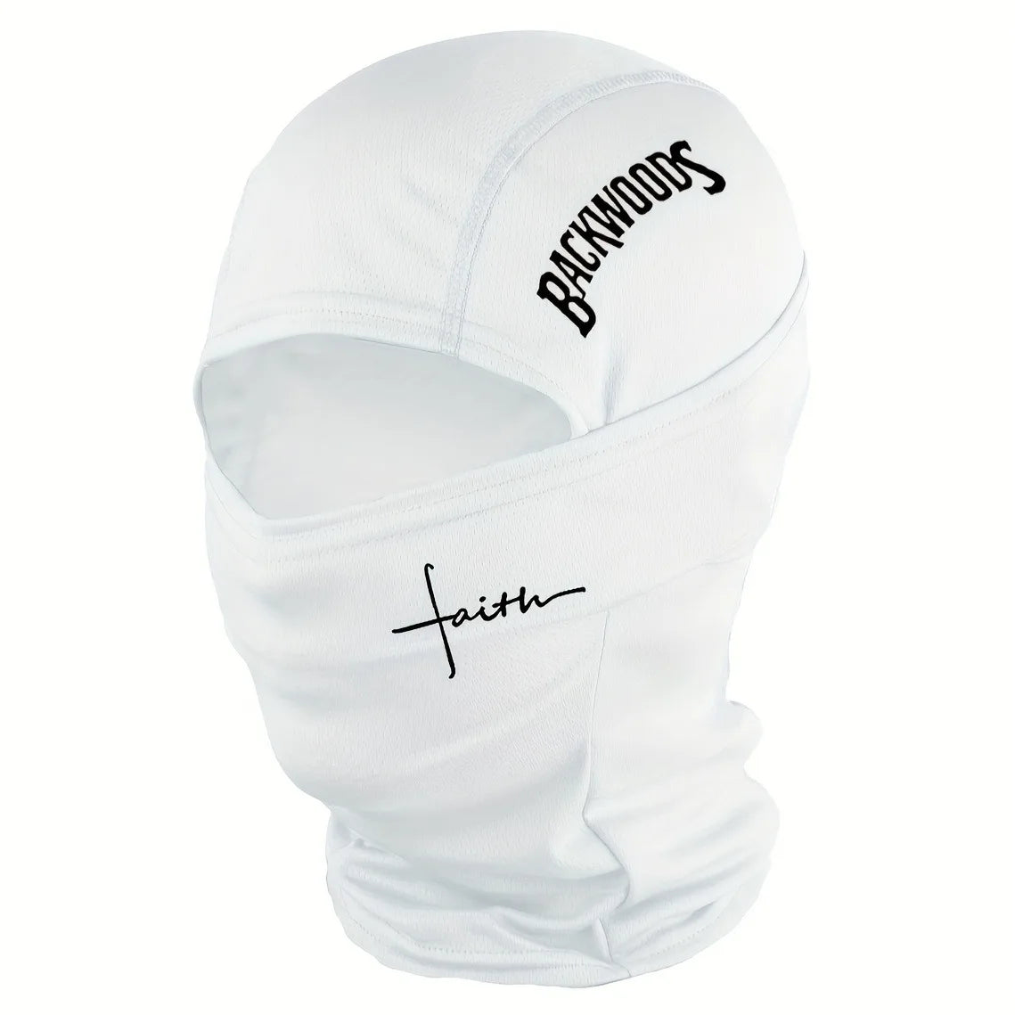 1 pièce/2 pièces/3 pièces en option-BackWOODS imprimé cagoule chapeau coupe-vent anti-poussière respirant-unisexe sports de plein air masque complet