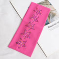 Bandeaux élastiques noirs simples pour filles, accessoires de cheveux doux et antidérapants, enveloppes de tête étoiles pour femmes, bandeau d'entraînement de Yoga