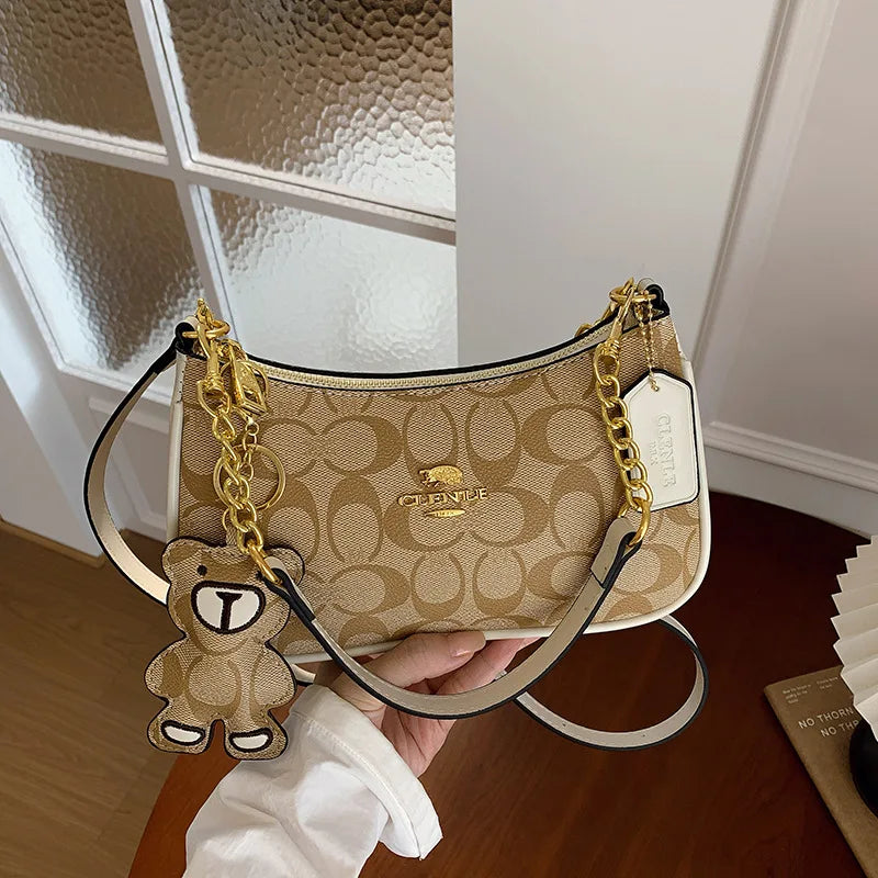 Sac à main de style haut de gamme pour femmes, nouveau modèle 2025, petit sac carré unique et à la mode, tendance, rétro, simple et élégant