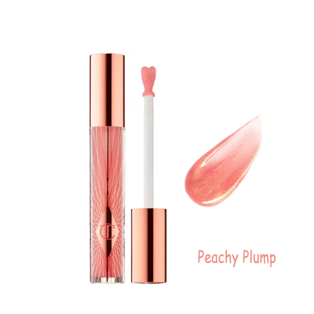 Charlotte Tilbury CT Masque réparateur hydratant pour les lèvres, baume éclaircissant et exfoliant pour les lèvres, rouge à lèvres solide effet gelée, gloss à lèvres