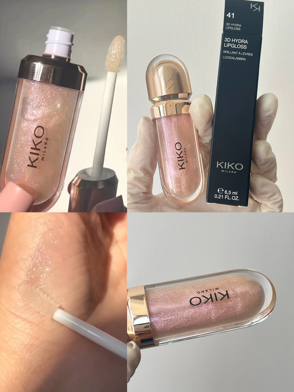 KIKO 3D Liquid Lip Glaze – Gloss à Lèvres Transparent Effet Miroir

Gloss à lèvres liquide transparent offrant un effet miroir ultra-brillant pour des lèvres visiblement plus pulpeuses et lumineuses.