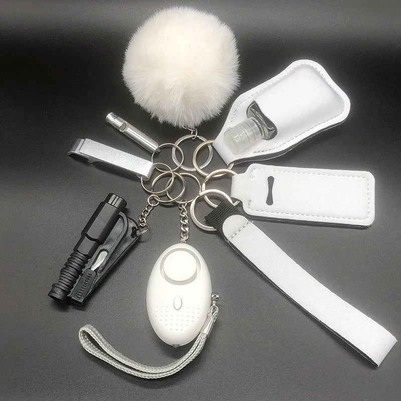 Accessoires de porte-clés de défense personnelle en extérieur – Produits de self-défense sous forme de porte-clés pour femmes. Accessoire portable conçu pour être facilement attaché à un sac ou des clés, destiné à un usage de protection personnelle.