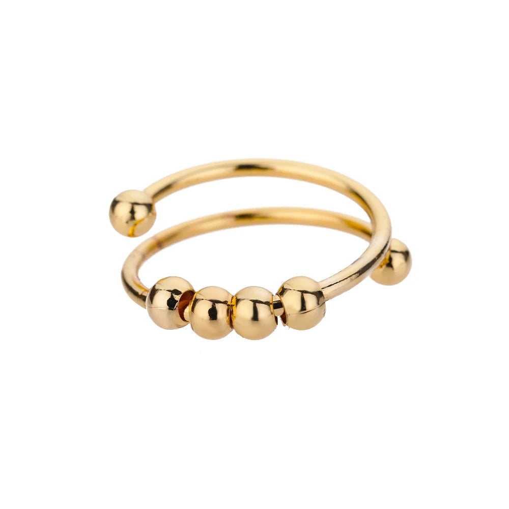 ✨ Bracelets et bagues Doré en Acier Inoxydable 316L – Élégance Intemporelle