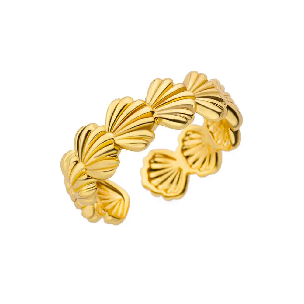 ✨ Bracelets et bagues Doré en Acier Inoxydable 316L – Élégance Intemporelle