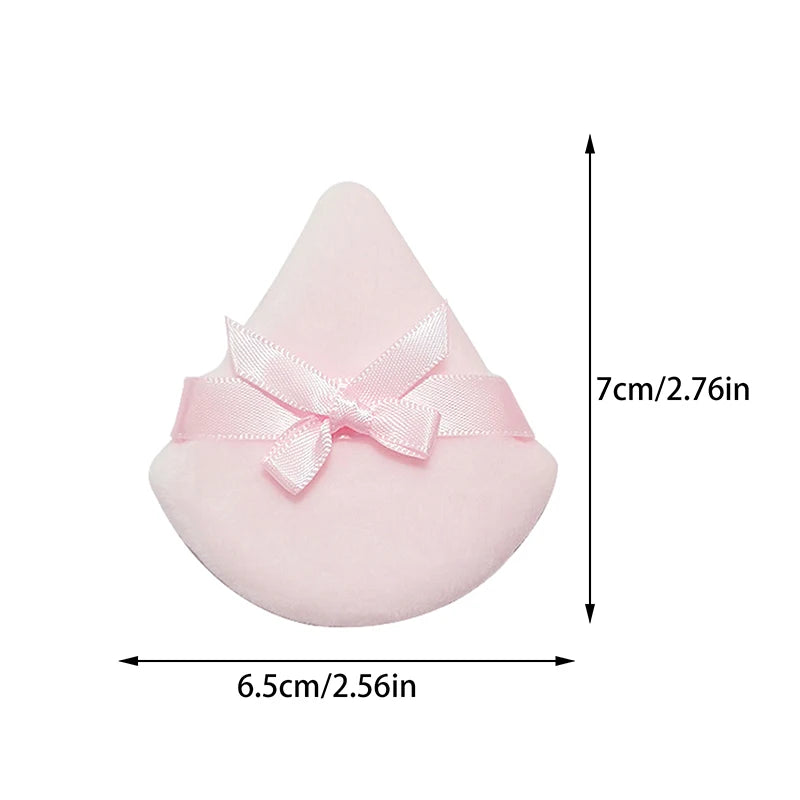 Bouffée de poudre moelleuse ultra douce, velours lavable et réutilisable, visage et corps, bouffée de poudre adt, outil de maquillage, cosmétiques, 1 pièce, 3 pièces, 5 pièces