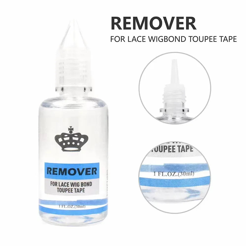 GHOSTBOND Adhésif de remplacement de cheveux 1,3 oz - Colle de liaison pour perruque invisible : résistante à l'eau et à l'huile, non toxique