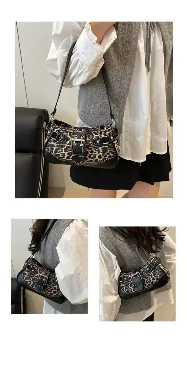 Sacs pour femmes 2025 – nouveau modèle tendance et polyvalent, sac rétro “hot girl” sous le bras, sac niche texturé en forme de croissant, sac à bandoulière simple ou porté en crossbody