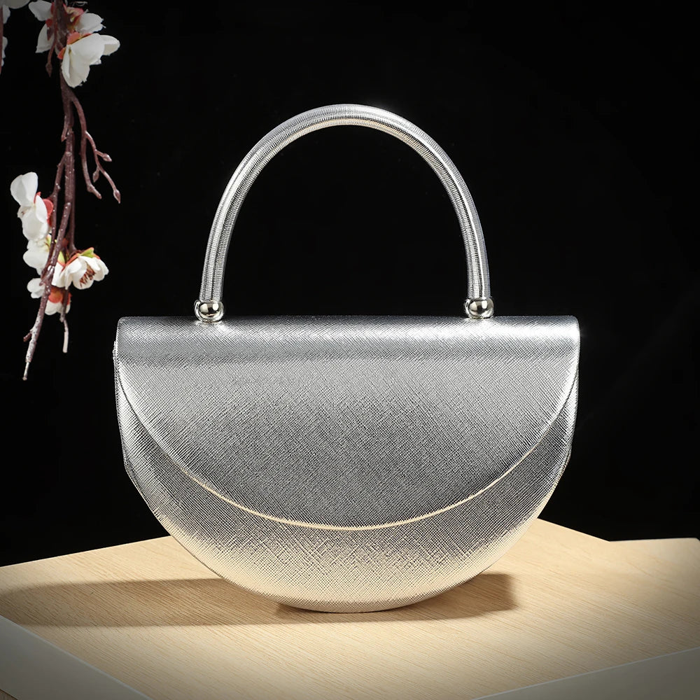 Cadeau de Saint-Valentin, petit sac de soirée carré au design simple, pochette à clous en diamant, adapté aux fêtes et aux mariages