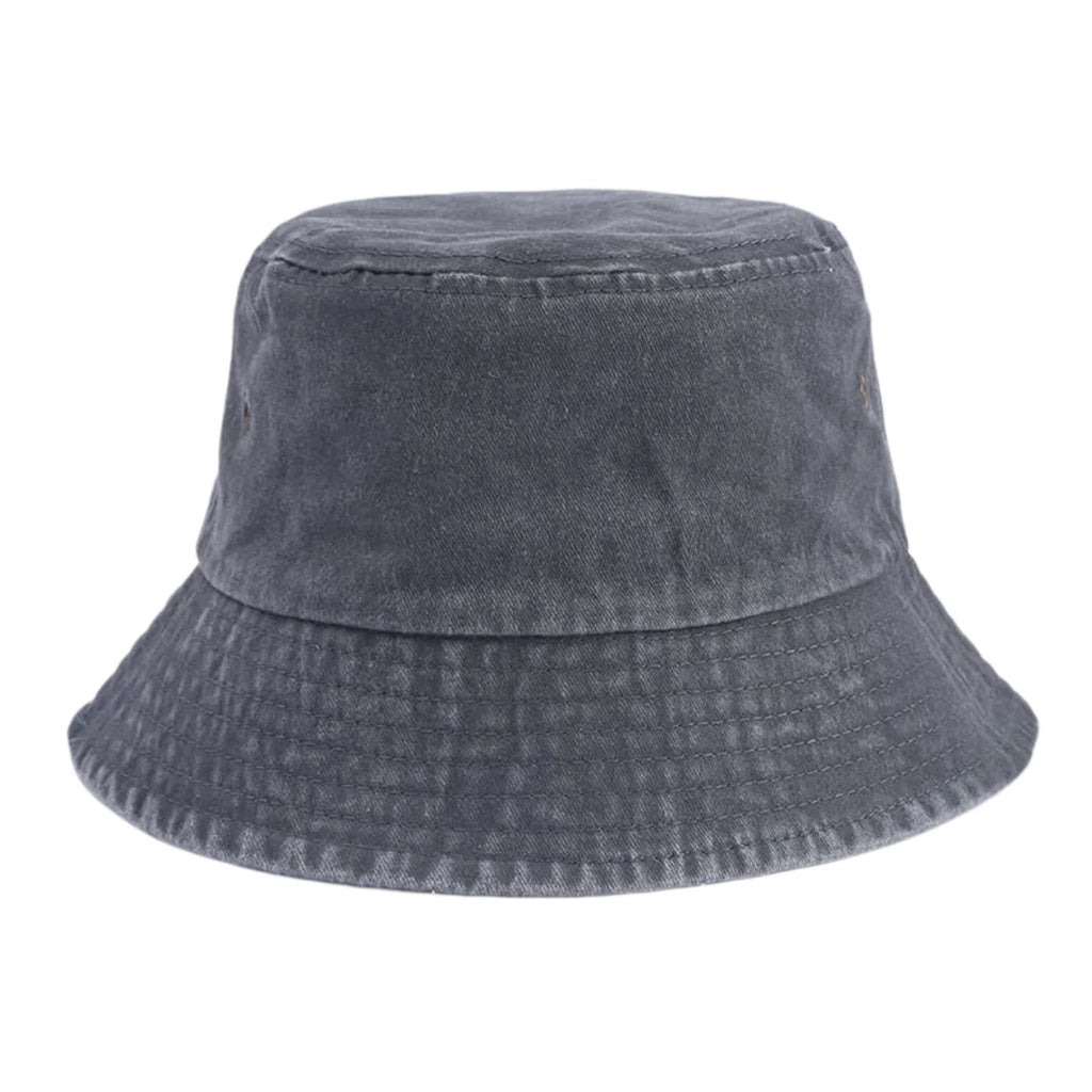Chapeau Bob Personnalisé avec Logo Brodé, Casquette de Soleil Vintage pour l'Été et les Activités de Plein Air