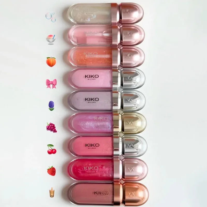 KIKO 3D Liquid Lip Glaze – Gloss à Lèvres Transparent Effet Miroir

Gloss à lèvres liquide transparent offrant un effet miroir ultra-brillant pour des lèvres visiblement plus pulpeuses et lumineuses.