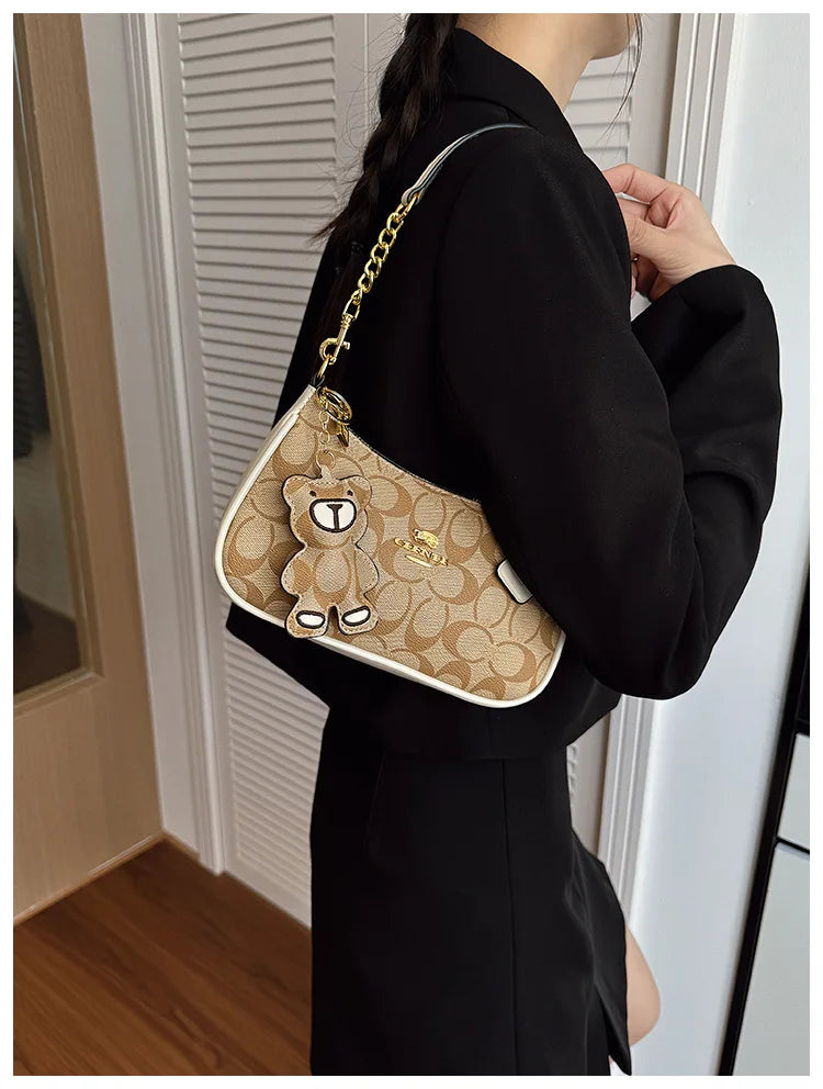 Sac à main de style haut de gamme pour femmes, nouveau modèle 2025, petit sac carré unique et à la mode, tendance, rétro, simple et élégant