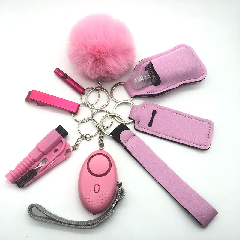 Accessoires de porte-clés de défense personnelle en extérieur – Produits de self-défense sous forme de porte-clés pour femmes. Accessoire portable conçu pour être facilement attaché à un sac ou des clés, destiné à un usage de protection personnelle.