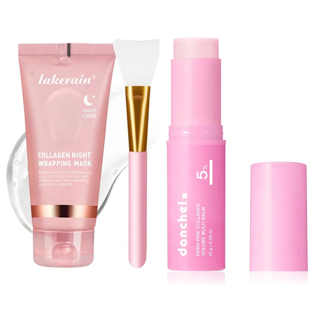 Masque coréen au collagène profond, masque pelable, Anti-rides, Lifting, soins de la peau, Bio Pack, emballage de nuit pour femme, peau de nuit