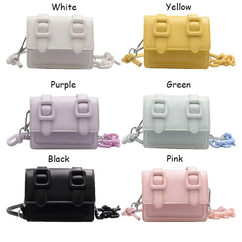 Mini petits sacs messager pour femmes fille chaîne sac à main en cuir PU sac à main dames fille sacs à bandoulière concepteur 2022 été jaune
