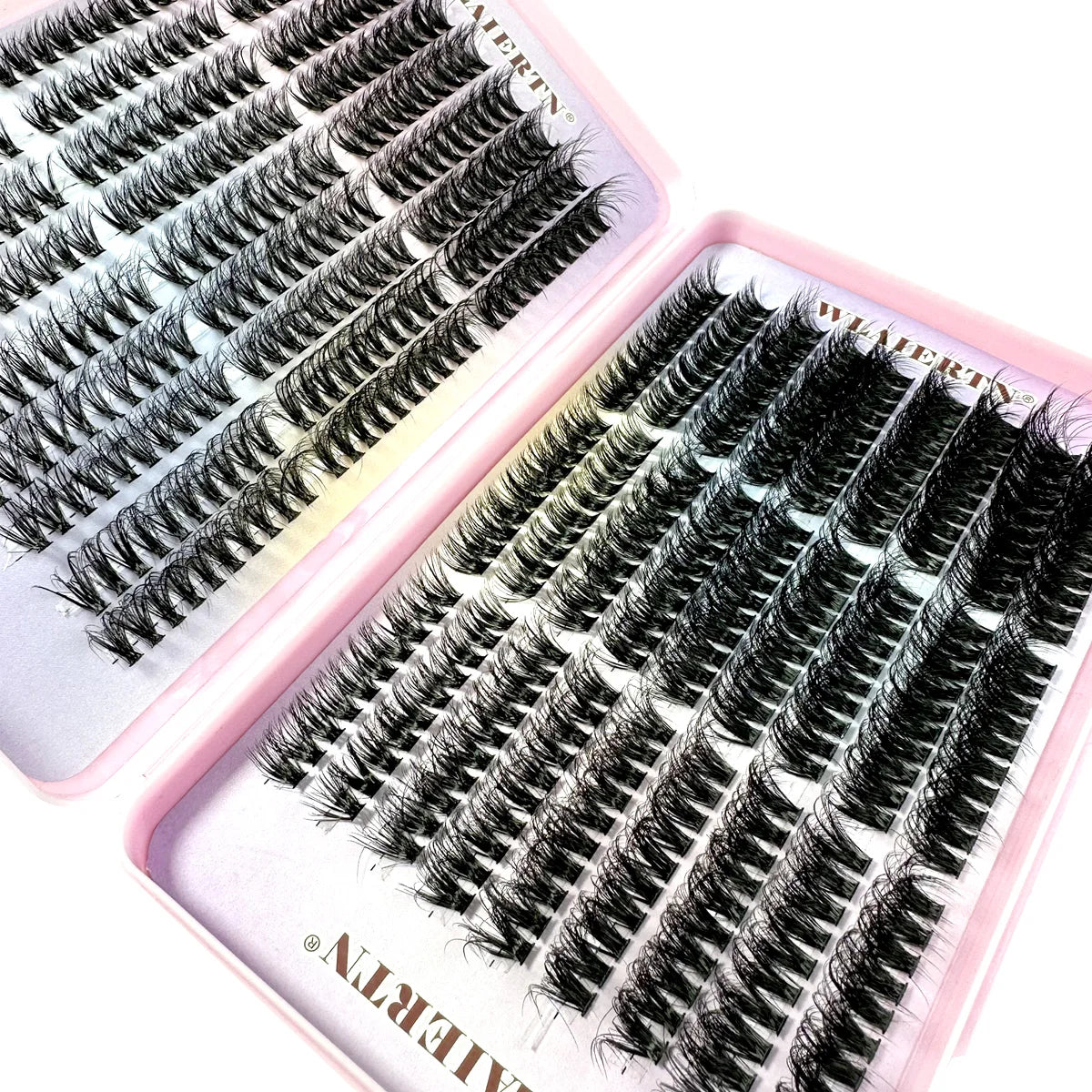 Extension de Faux-Cils en Vison Naturel Mixte Courbés C, Bande Russe 3D, Outil de Maquillage Personnel, 9-16mm, 540