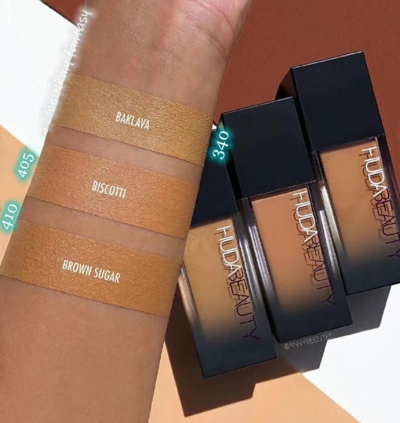 Huda Beauty – fond de teint liquide impeccable, correcteur mat, hydratant longue durée, nourrissant, maquillage pour le visage, cosmétiques respirants
